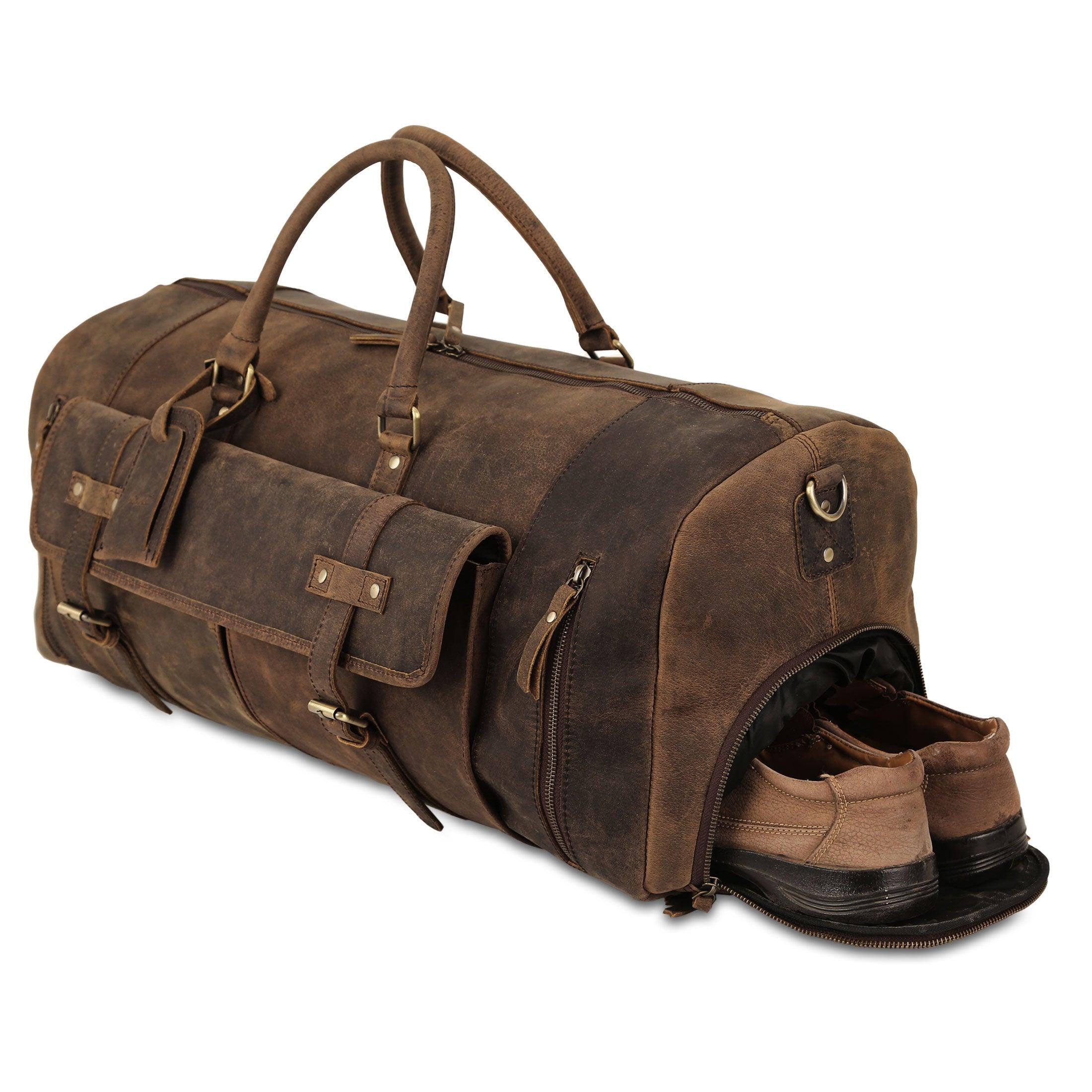 Premium Leather Flight Bag