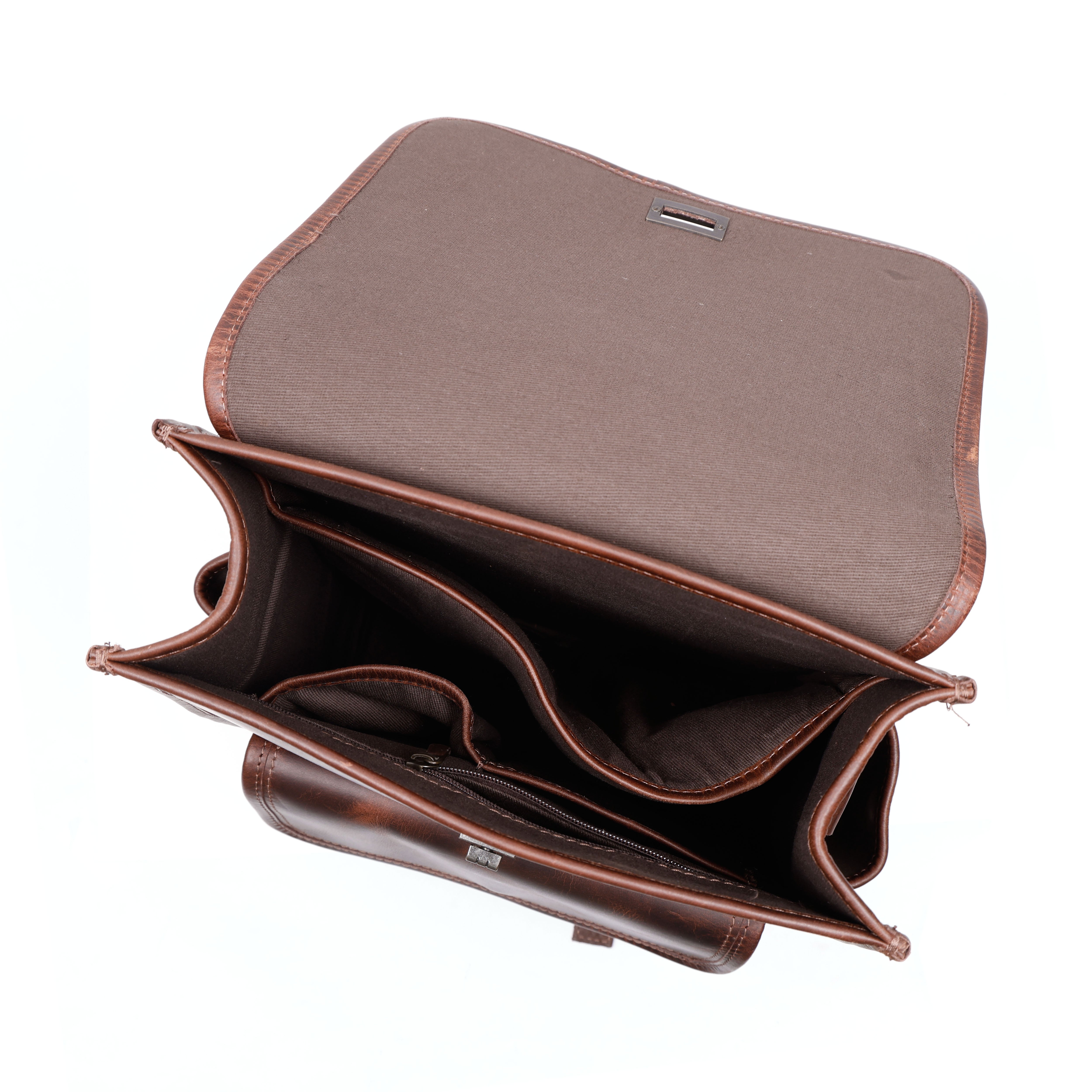 Parker Buffalo Leather Backpack