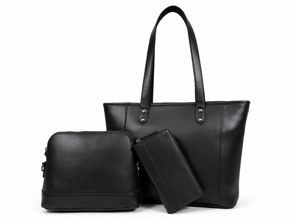 Mieres Travel Tote Bag Combo – Raven Black