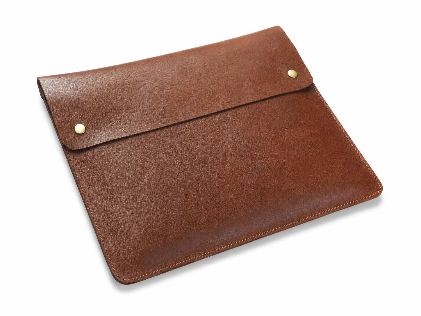 Cognac Brown iPad/Laptop Sleeve 14 Inch