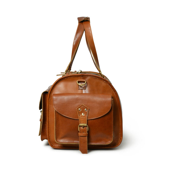 Cool Buffalo Leather Travel Duffle Bag