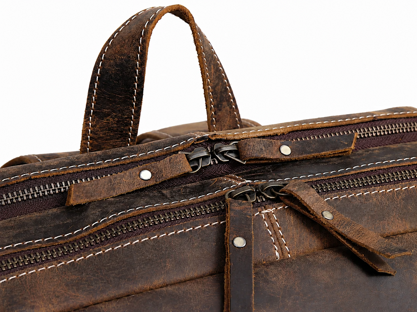 HUDSON Leather Backpack