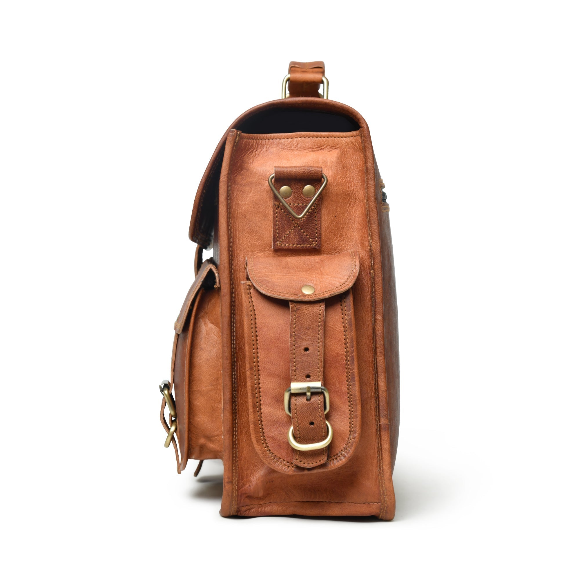 Top Grain Leather Briefcase Bag