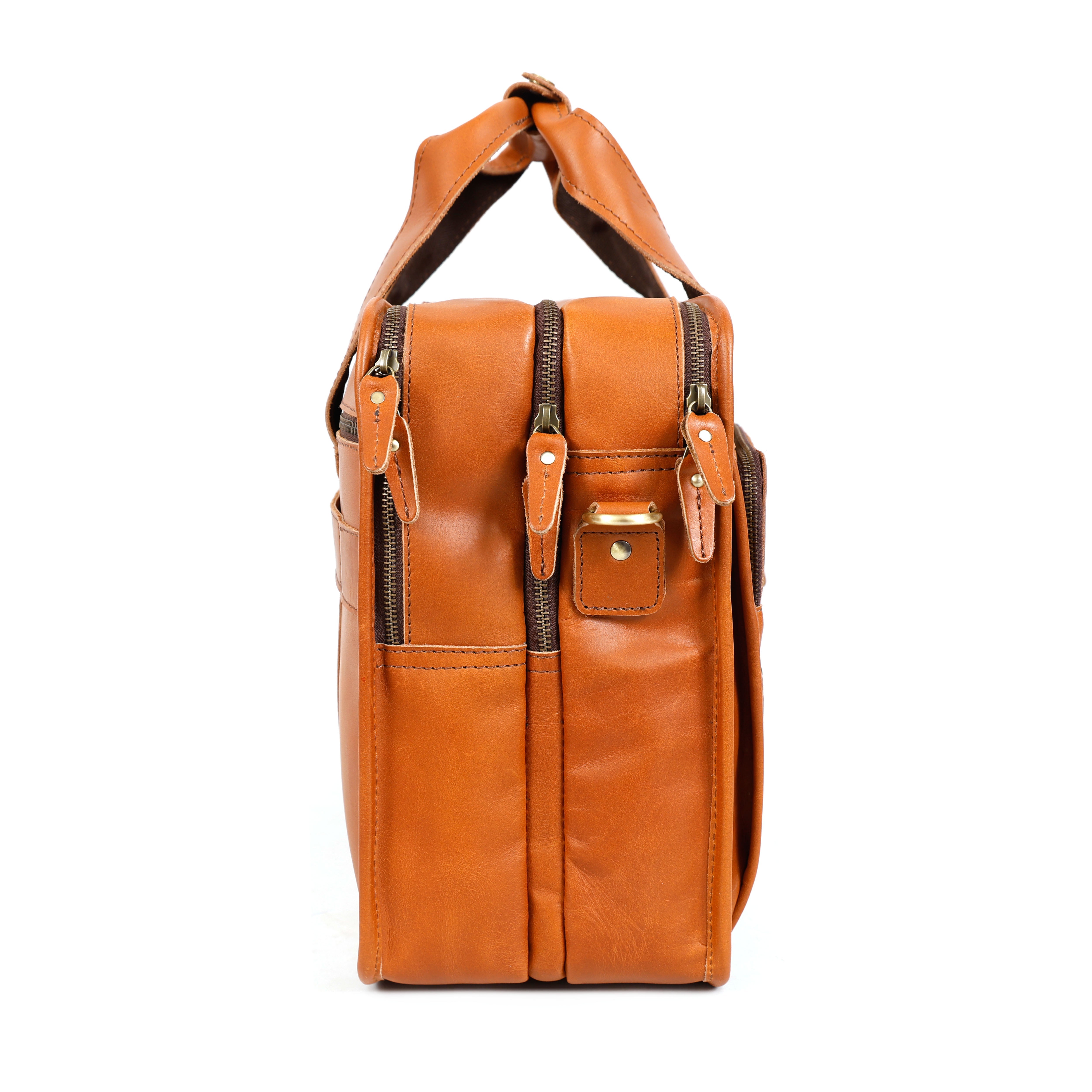 Tanner Leather Briefcase