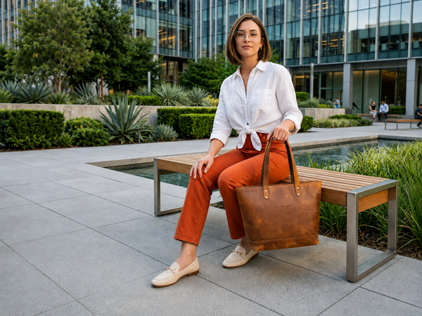 Mieres Travel Tote Bag – Chestnut