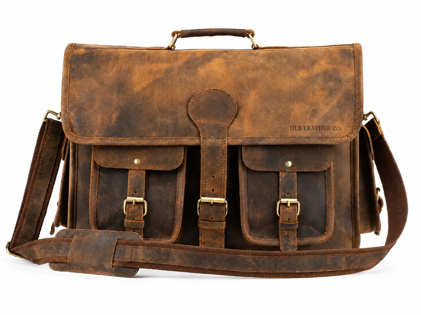 Brooks Buffalo Leather Briefcase