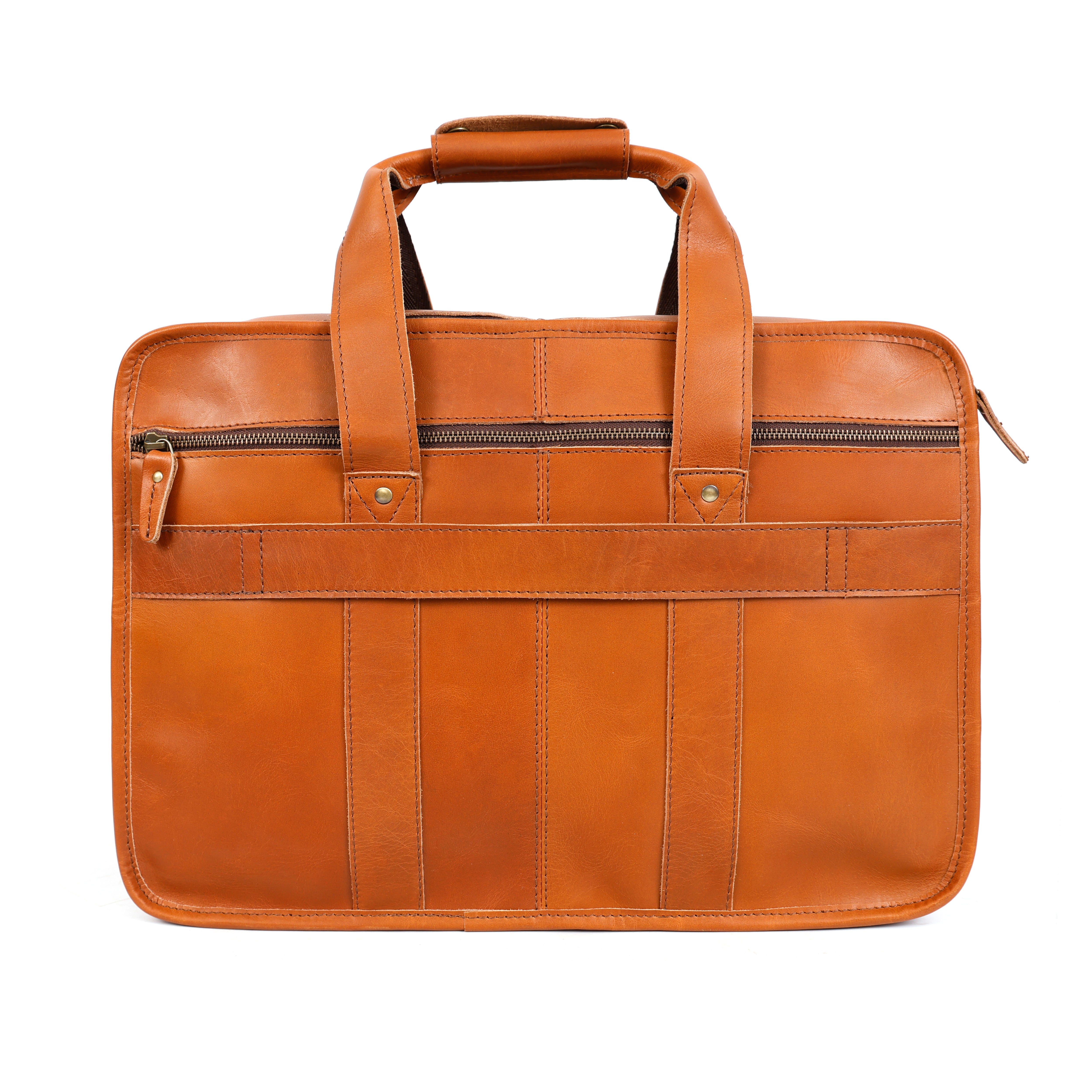 Tanner Leather Briefcase