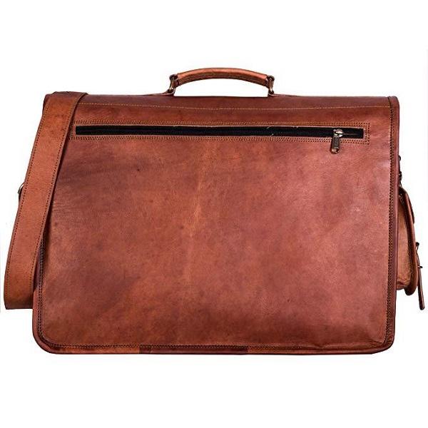 Glenn Leather Briefcase Bag for Men