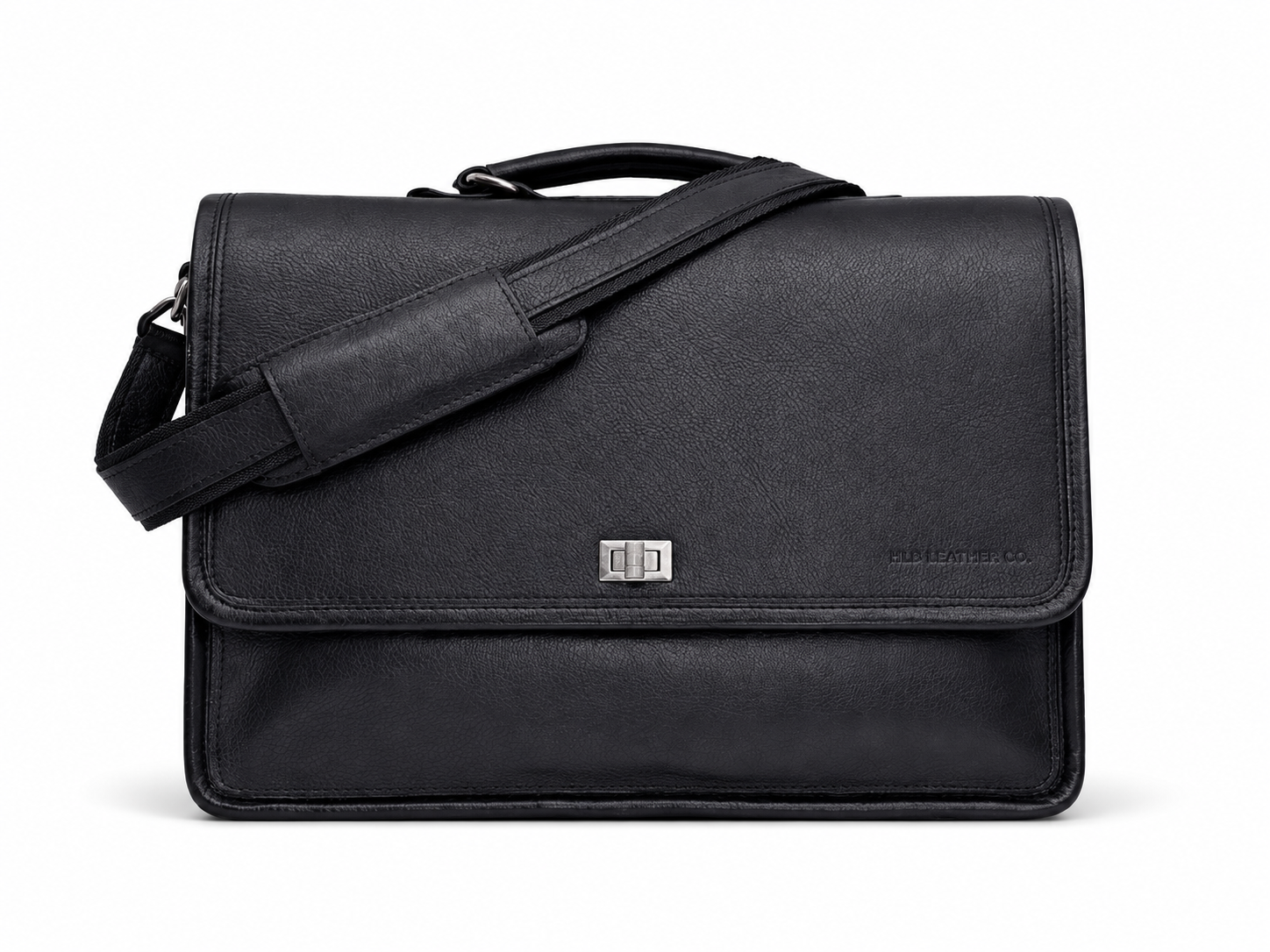 Premium Buffalo Leather Messenger Bag for Men