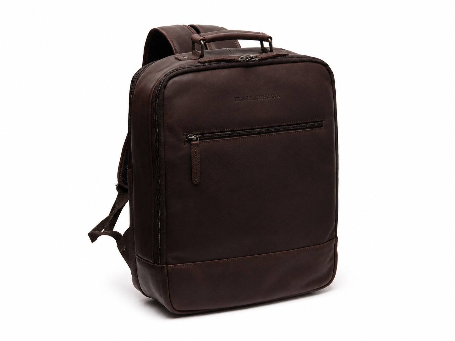 Leather Travel Backpack Brown Jamaica