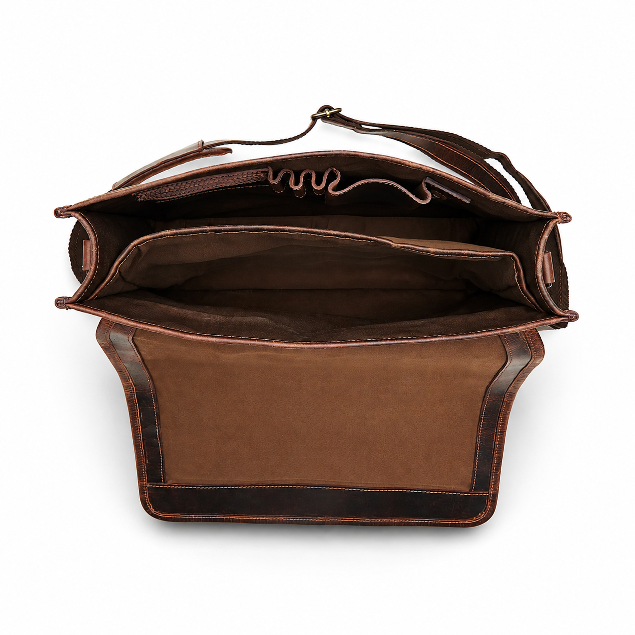 Parker Leather Messenger Bag for Men