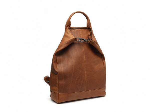 Leather Backpack Cognac Manchester
