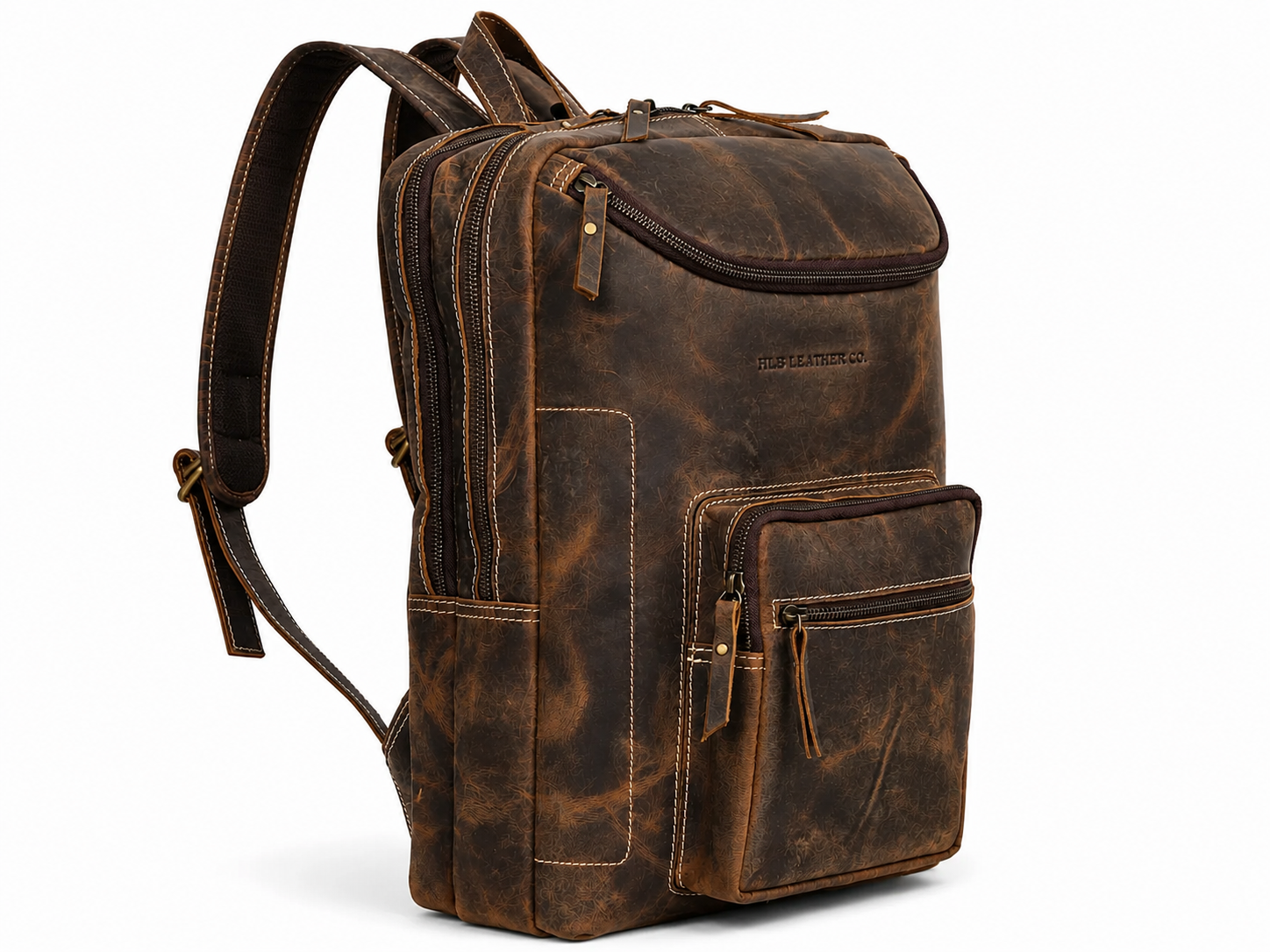 HUDSON Leather Backpack