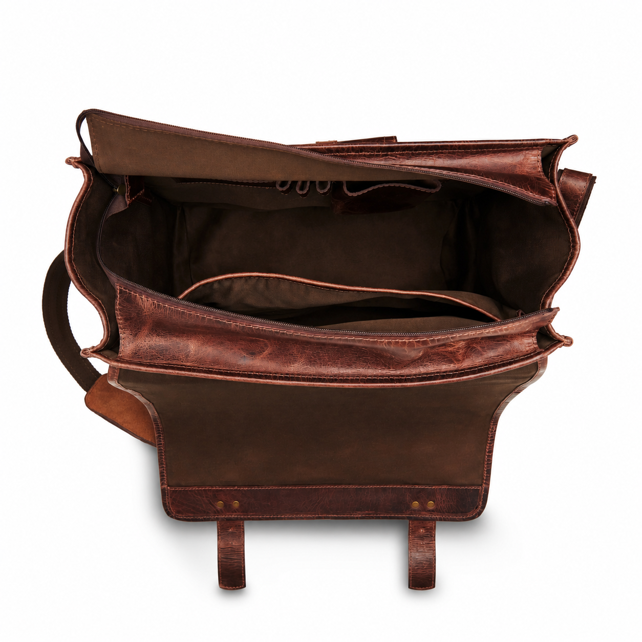 Mica Leather Briefcase for Men