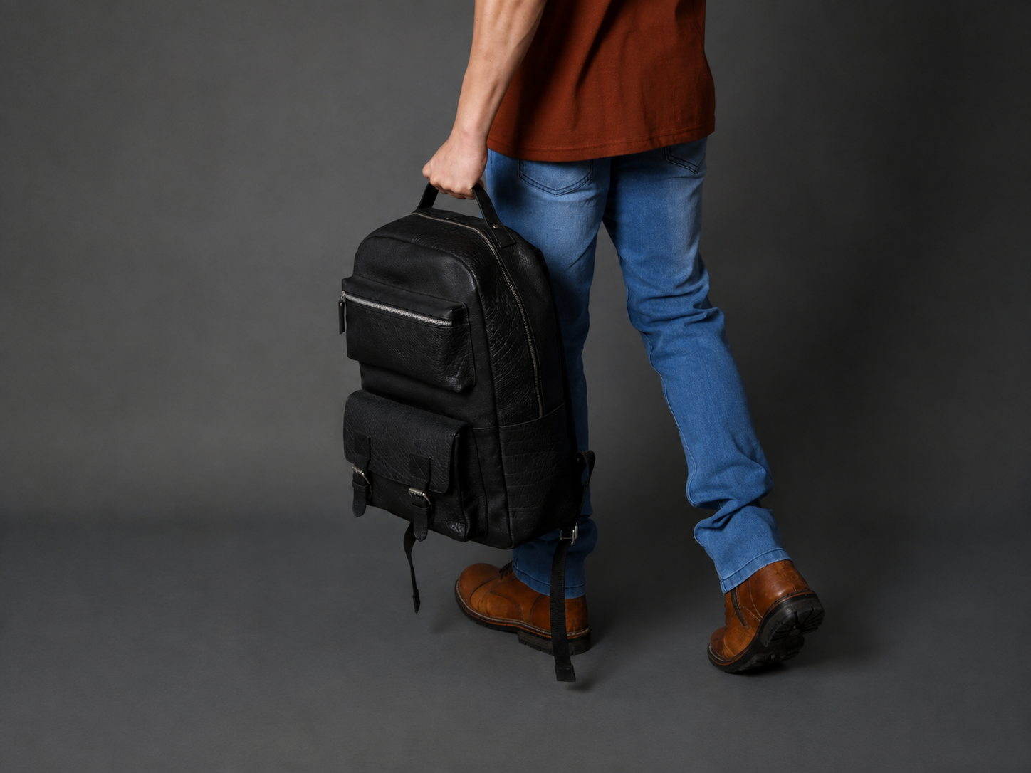 NoirTrek Leather Backpack 2.0