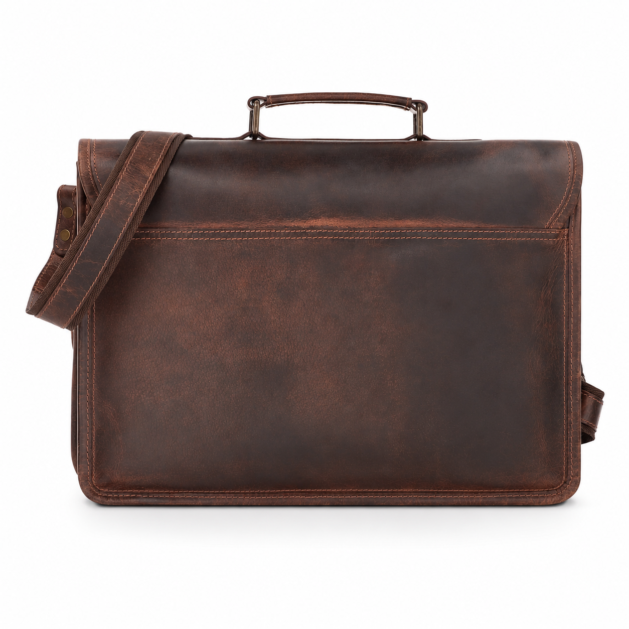 Parker Leather Messenger Bag for Men