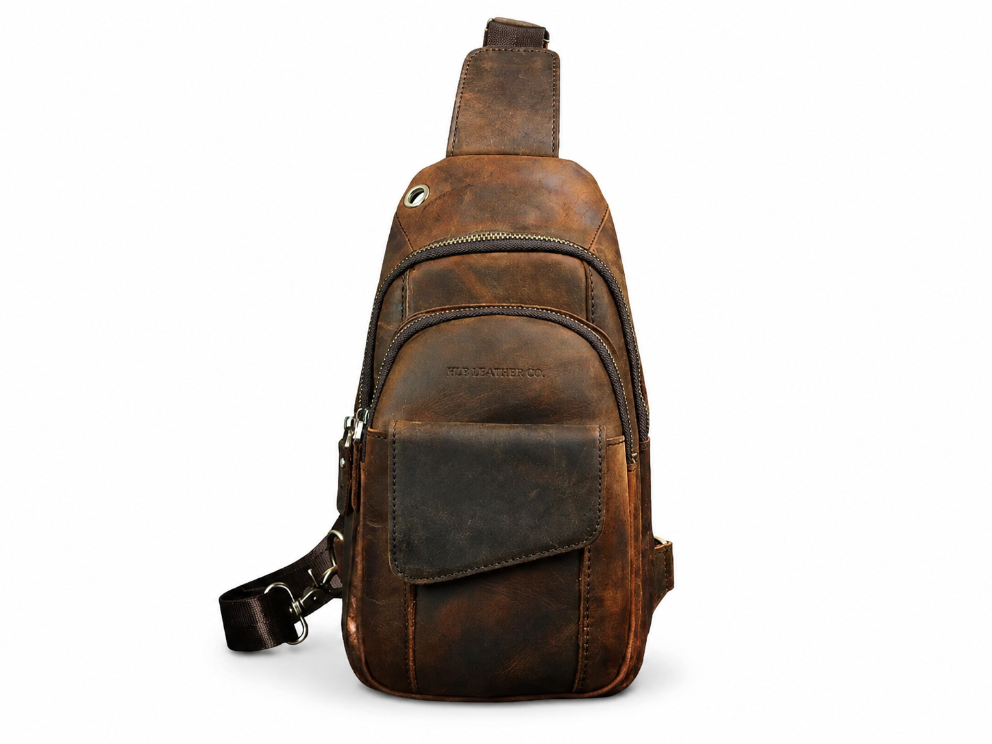 Cali Buffalo Leather Sling Bag