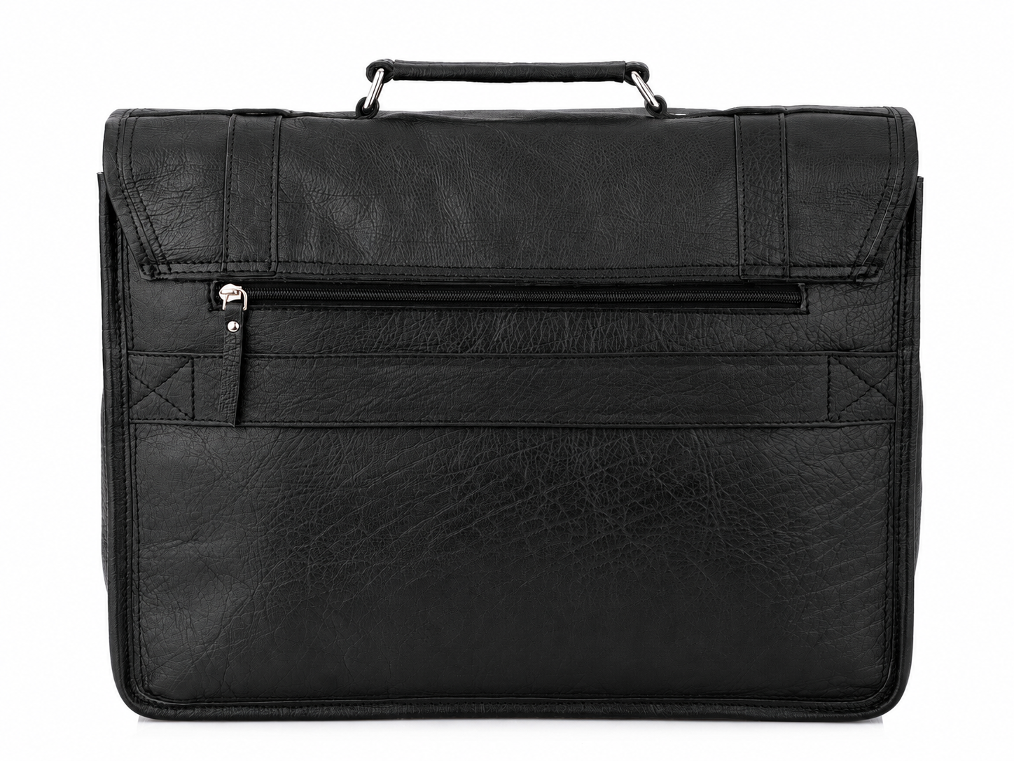 Pilot Black Leather Briefcase