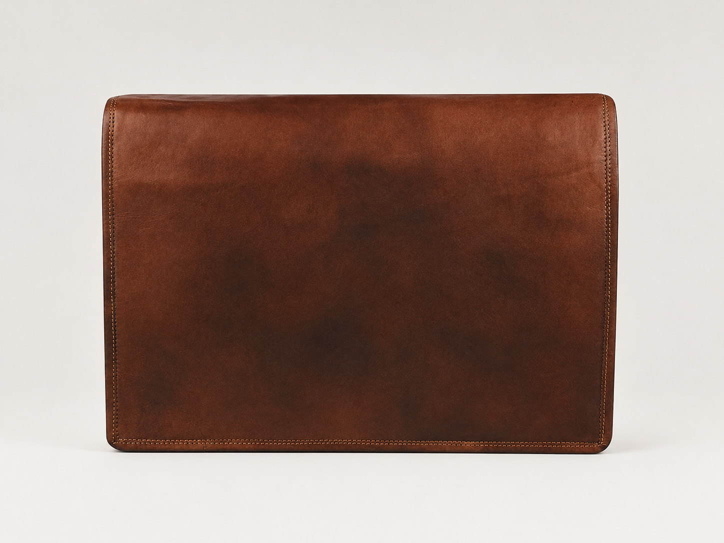 Ridge Men's Leather Messenger Bag – Classic Work & Everyday Satchel