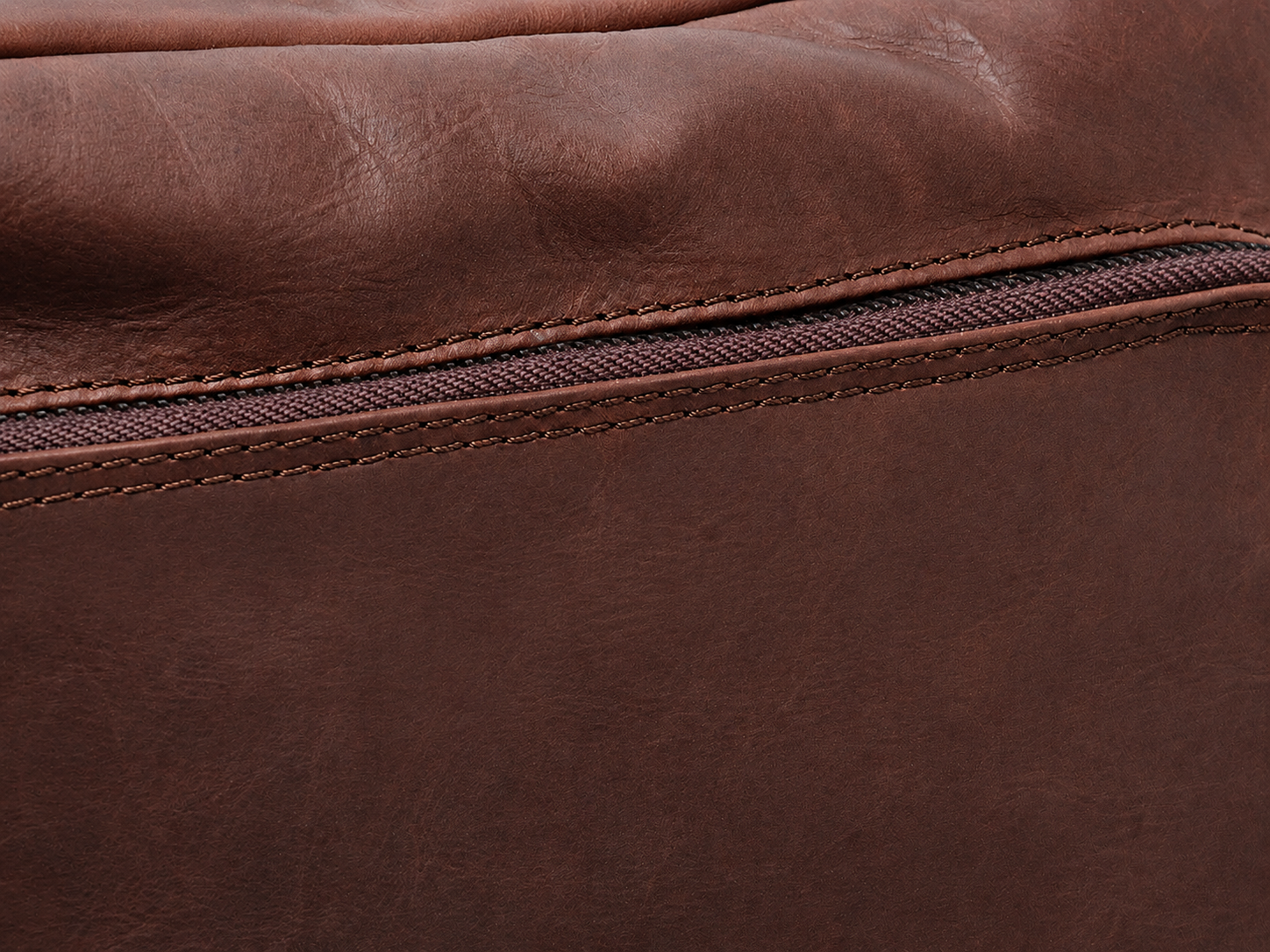 Leather Laptop Backpack Brown Jasper