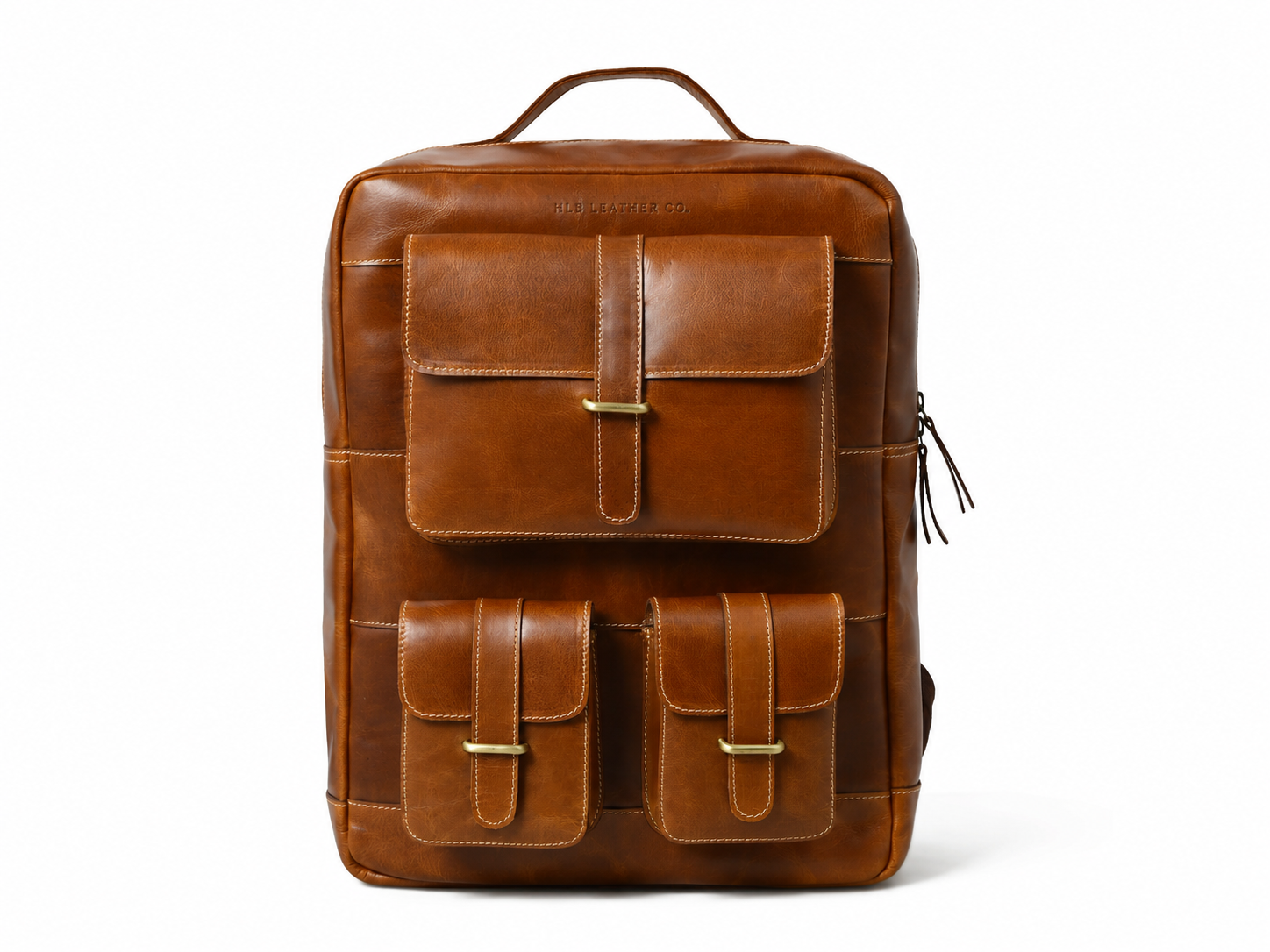 Tan Portland Laptop Backpack