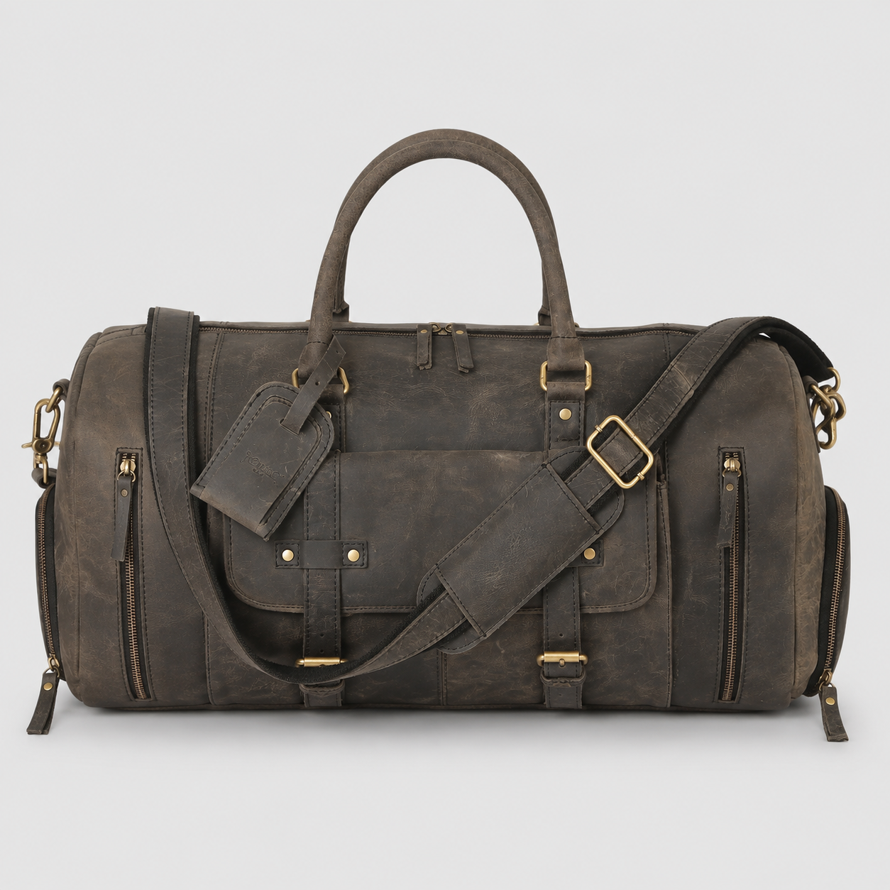 Urban Leather Weekender