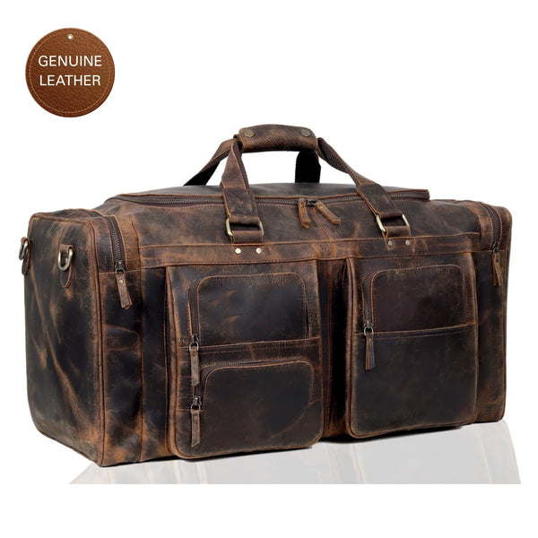 Farm Premium Buffalo Leather Duffle