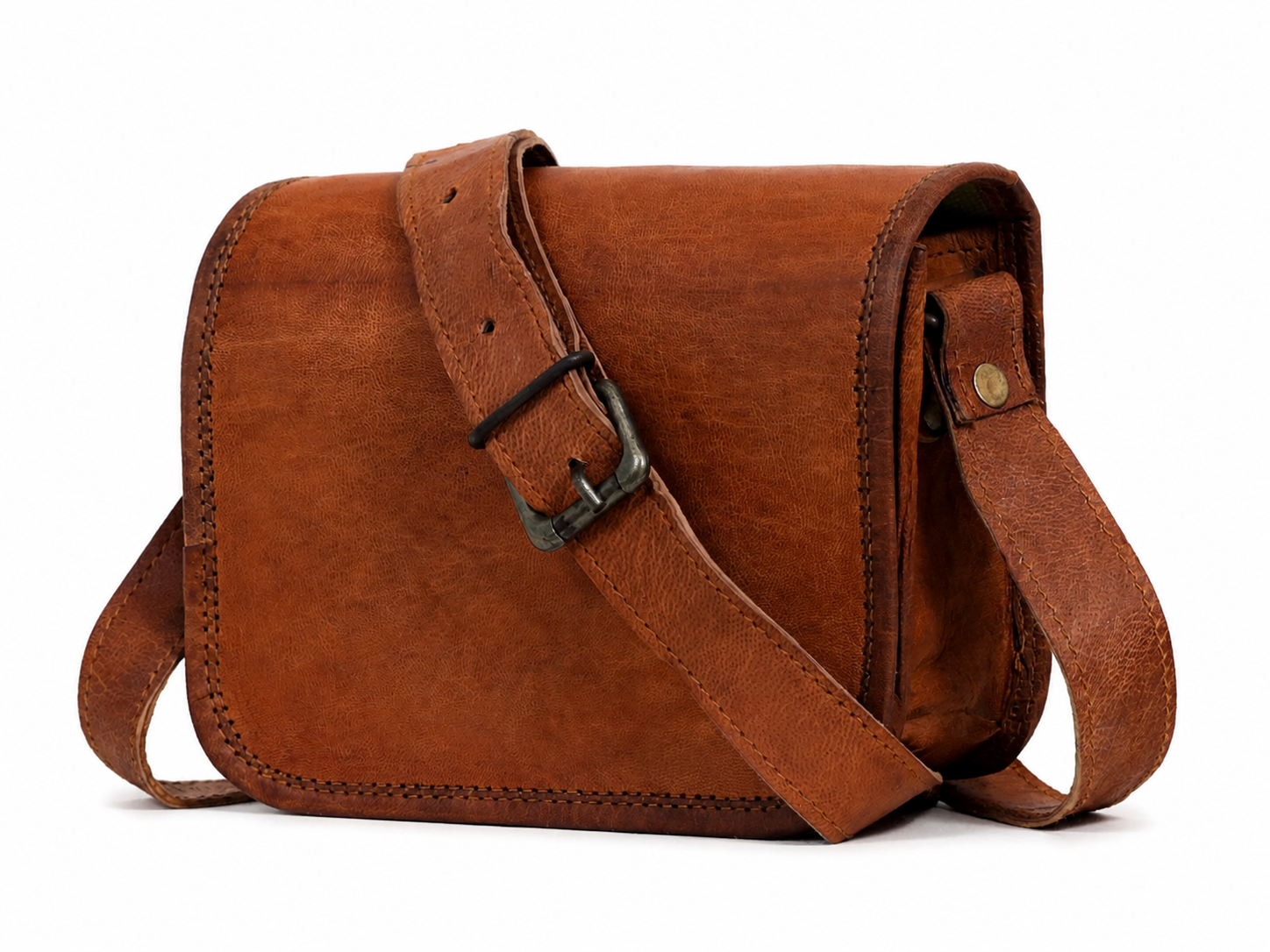 Keith Women's Vintage Goat Leather Crossbody Bag – Tablet & Everyday Shoulder Bag