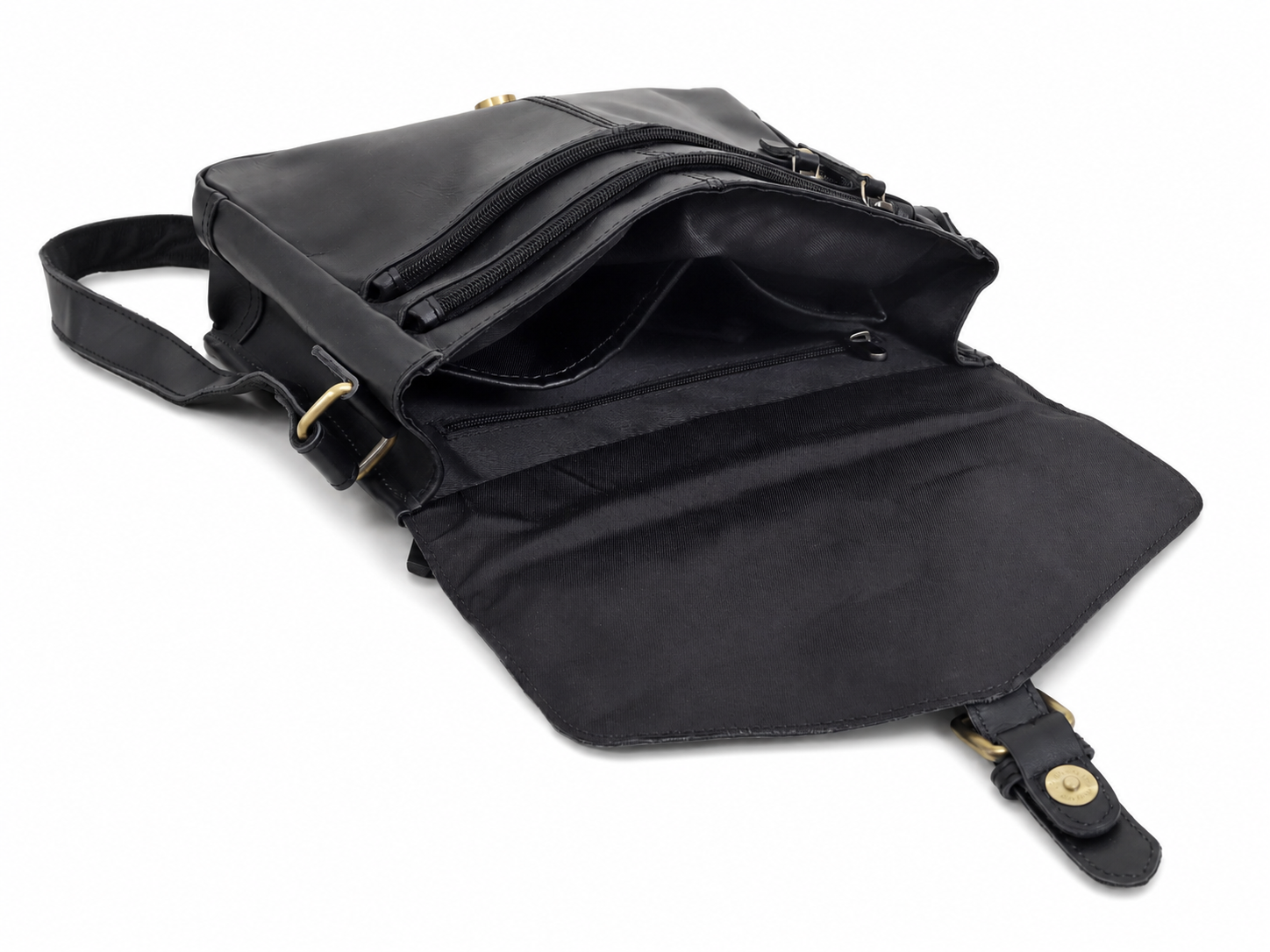 Ashley Women's Buffalo Leather Crossbody Purse – Vintage Everyday Shoulder Bag