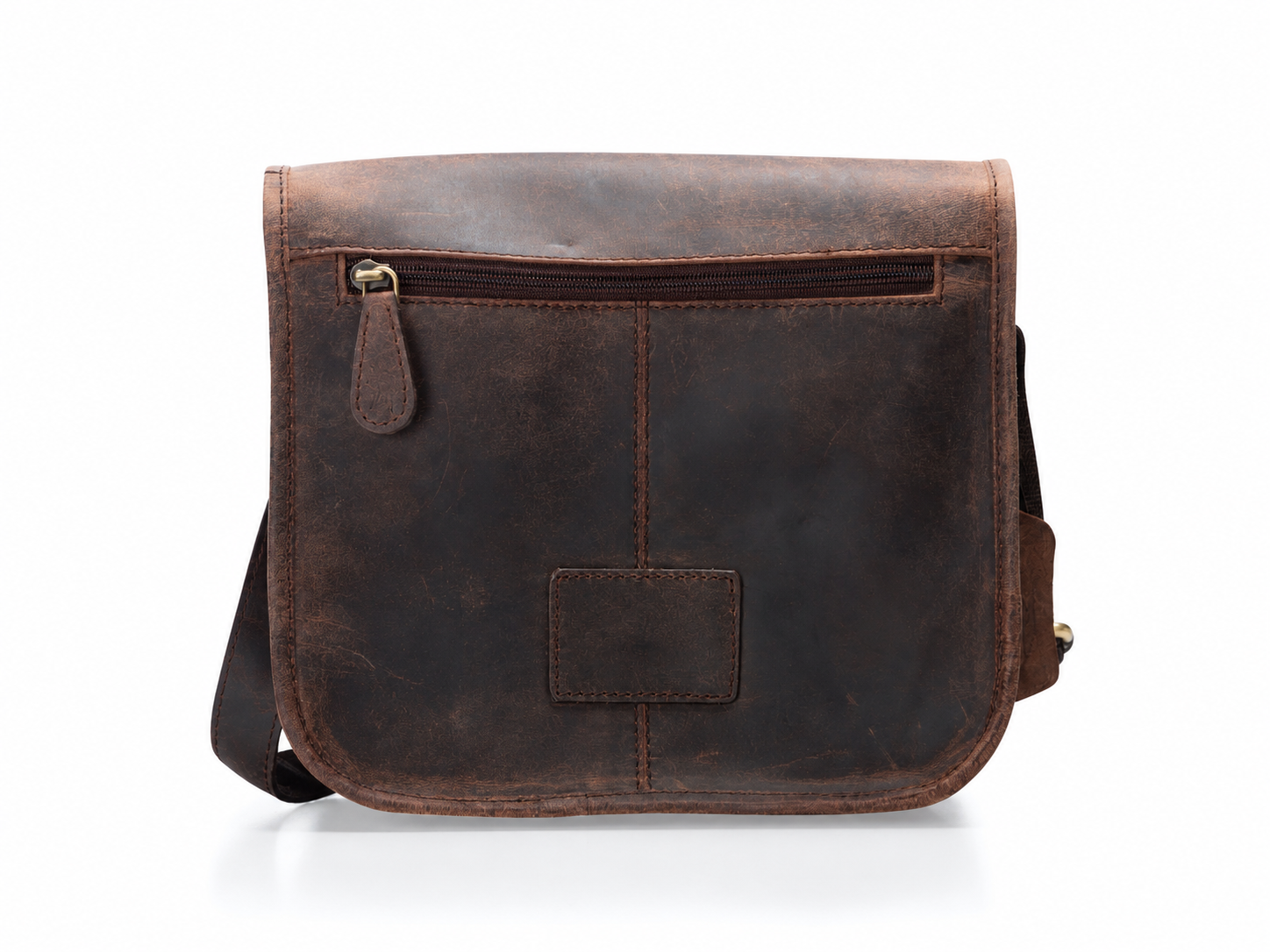 Sedona Vintage Buffalo Leather Crossbody Bag – Compact Everyday Satchel
