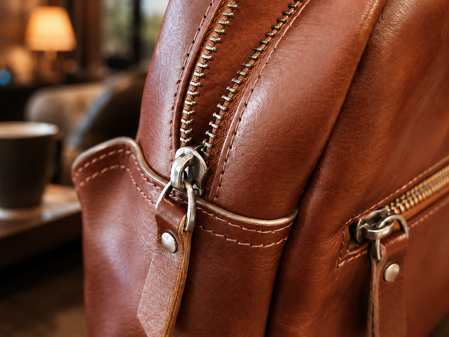 Full Grain Leather Women Backpack, Genuine Leather Mini Backpack, Best for School