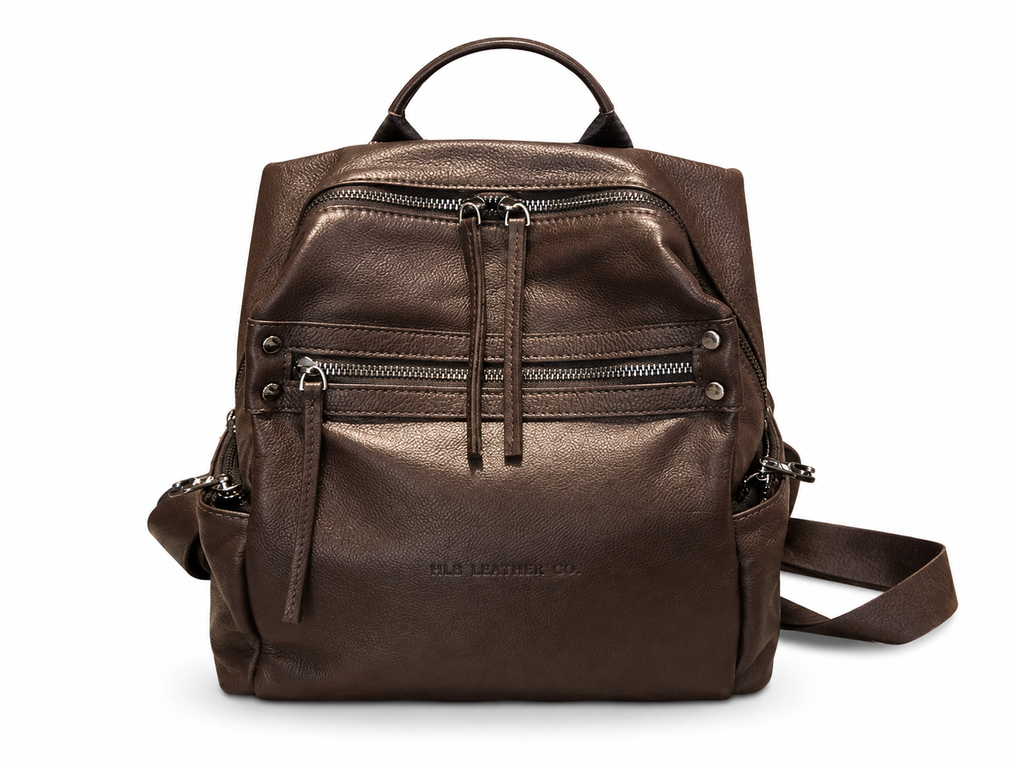 Women's Genuine Leather Backpacks, Best Leather Backpack for School, Full Grain Leather