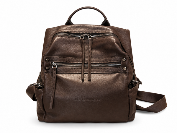 Women's Genuine Leather Backpacks, Best Leather Backpack for School, Full Grain Leather