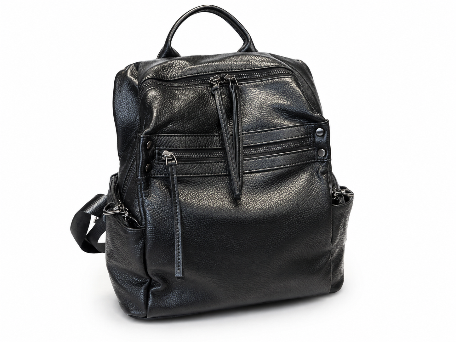 Women's Genuine Leather Backpacks, Best Leather Backpack for School, Full Grain Leather