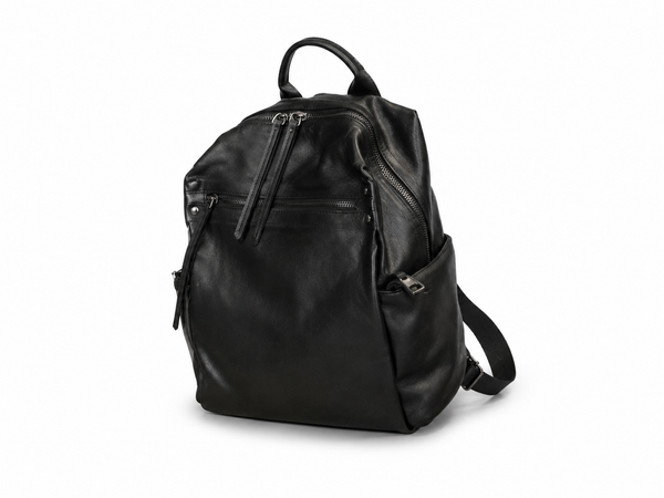 Women's Genuine Leather Backpacks, Best Leather Backpack for School, Full Grain Leather