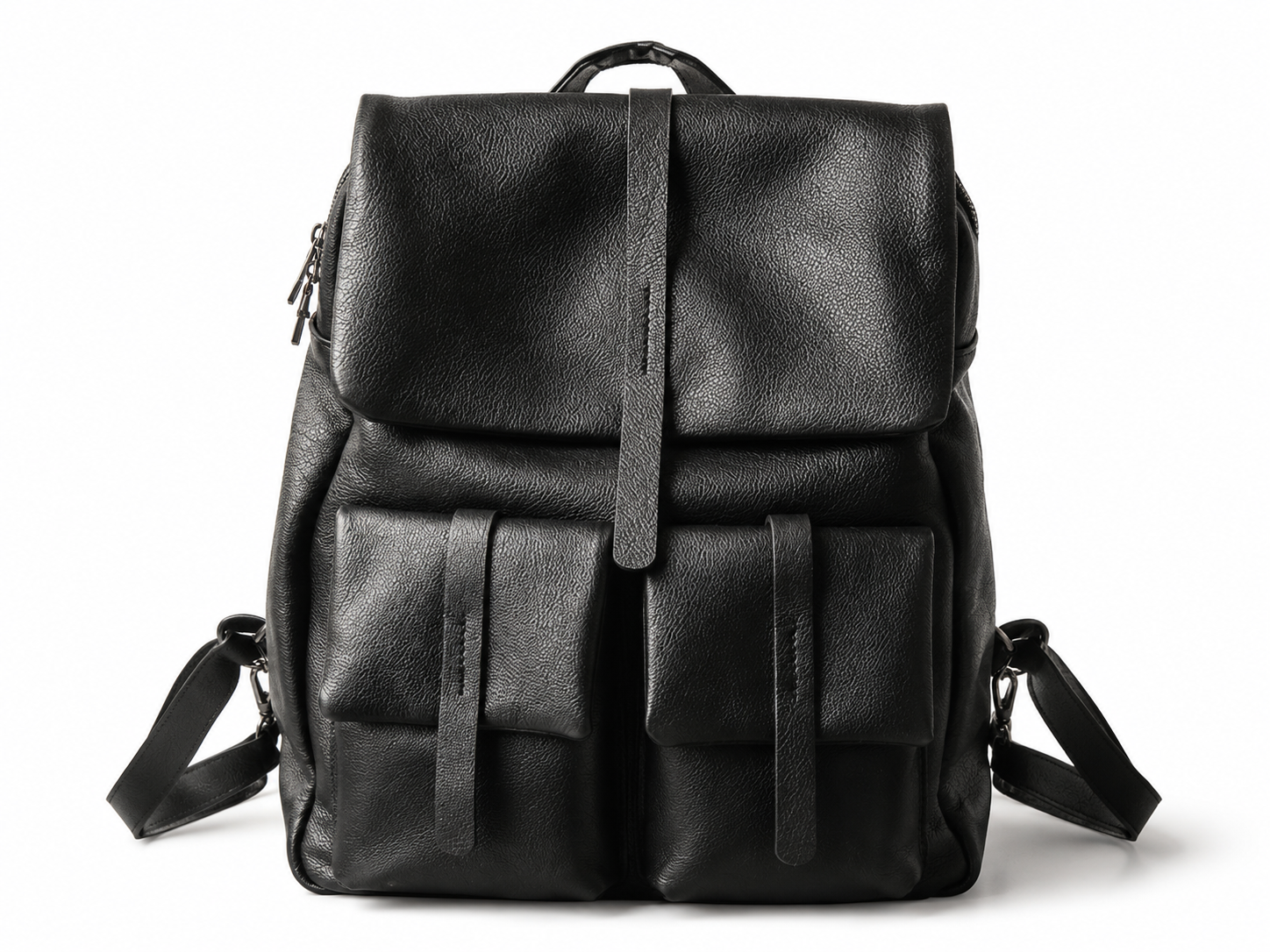 Women Full Grain Leather Backpack, Leather Laptop Backpack Purse, City School Bag