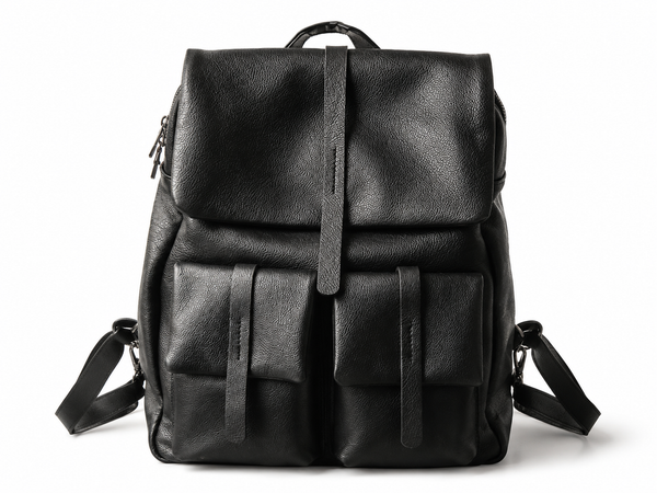 Women Full Grain Leather Backpack, Leather Laptop Backpack Purse, City School Bag