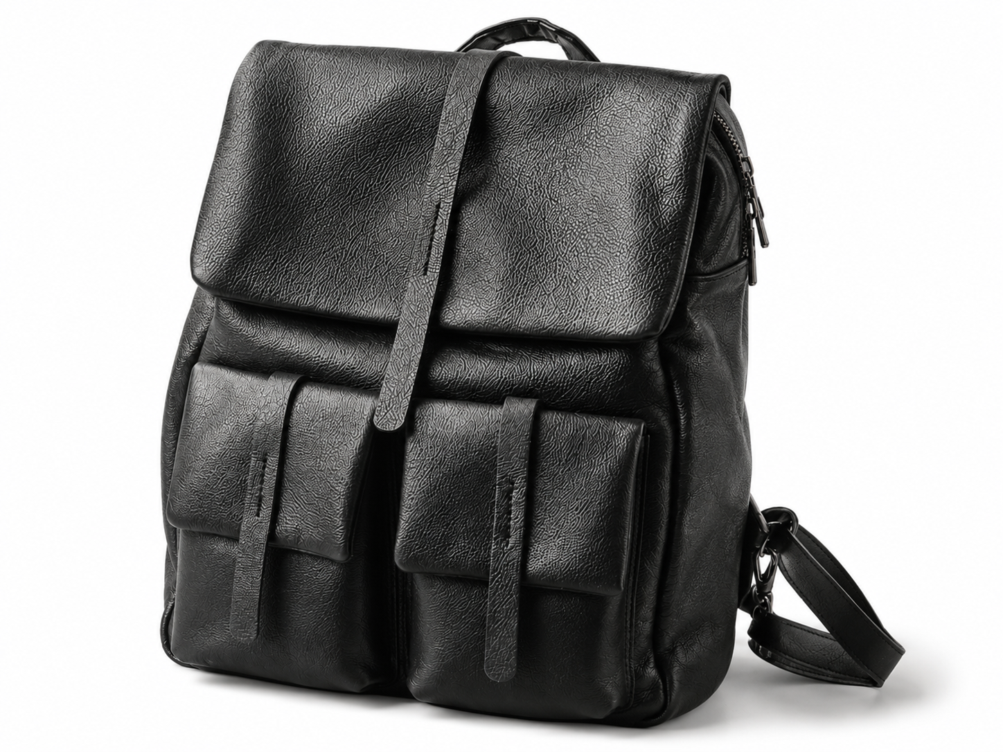 Women Full Grain Leather Backpack, Leather Laptop Backpack Purse, City School Bag