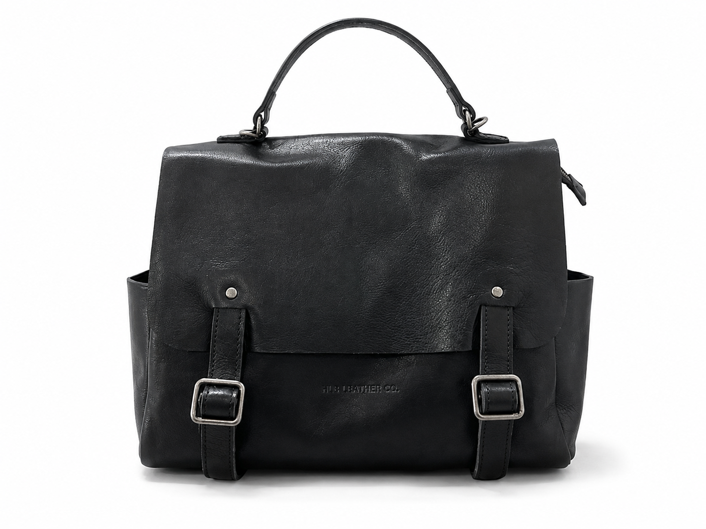 Vintage Womens Leather Backpack, Handmade Full Grain Leather Backpack for School