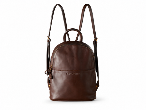 Women Vintage Genuine Leather Backpack, Designer Leather Backpack Purse, for School