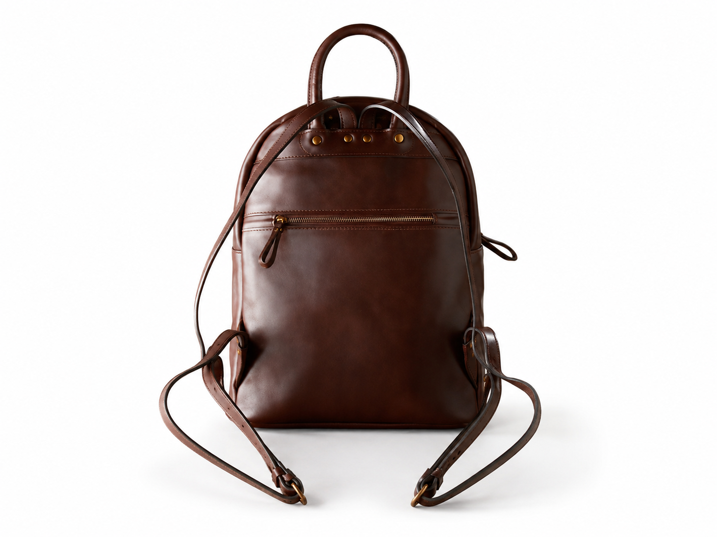 Women Vintage Genuine Leather Backpack, Designer Leather Backpack Purse, for School