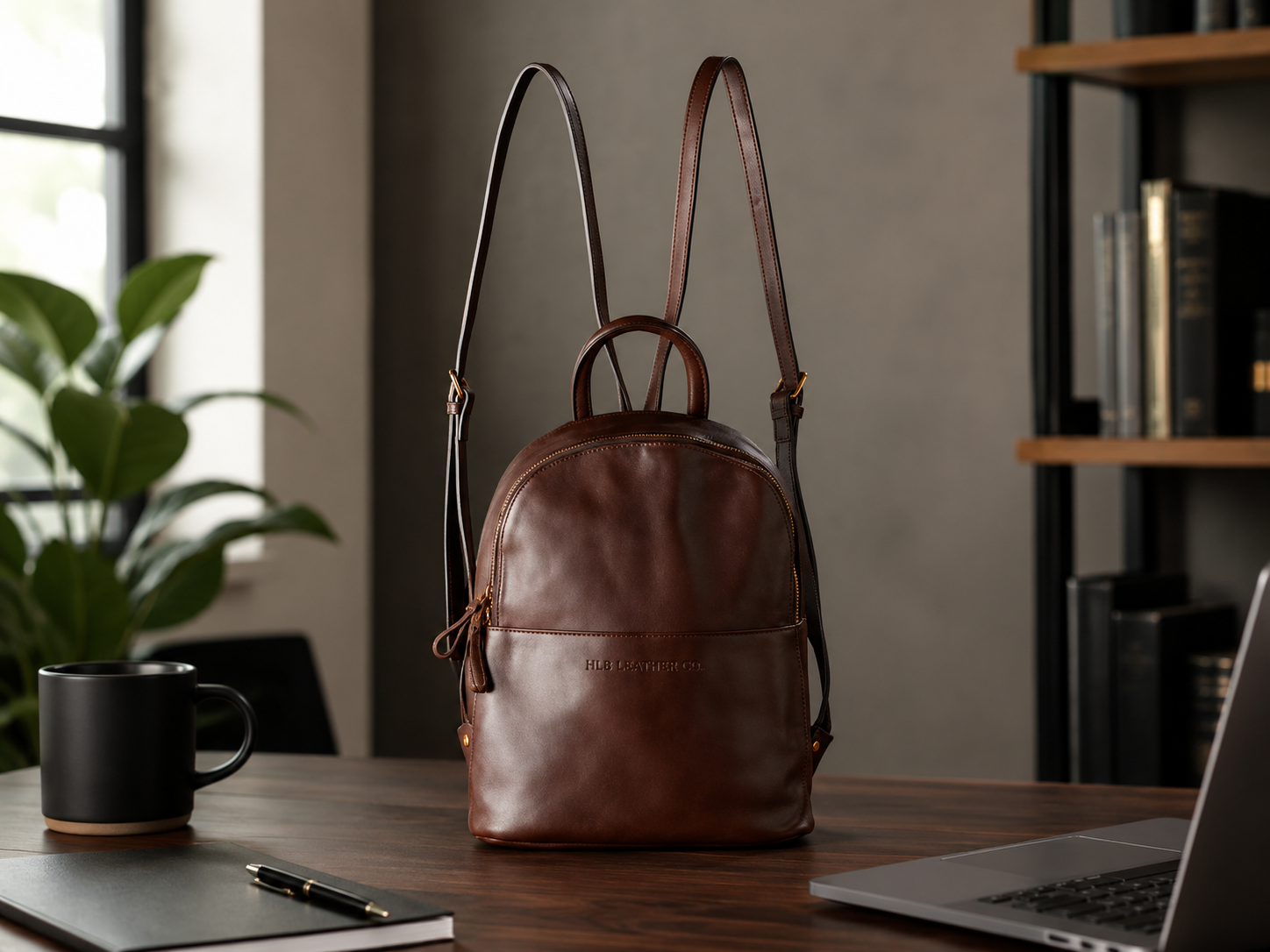 Women Vintage Genuine Leather Backpack, Designer Leather Backpack Purse, for School