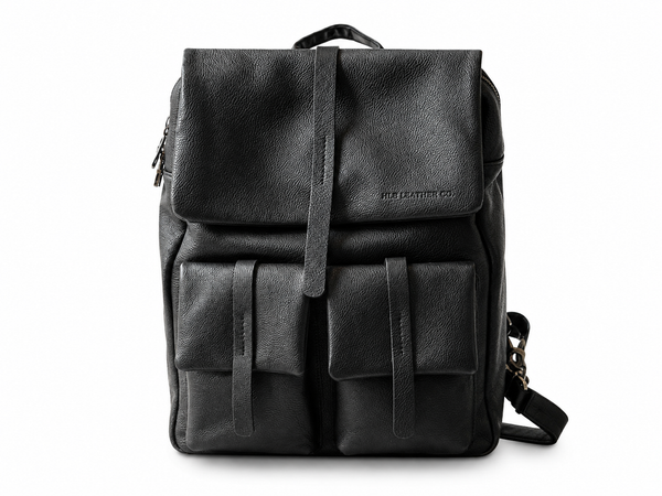 Stylish Full Grain Leather Backpack Natural Cow Leather Travel Backpack Women School