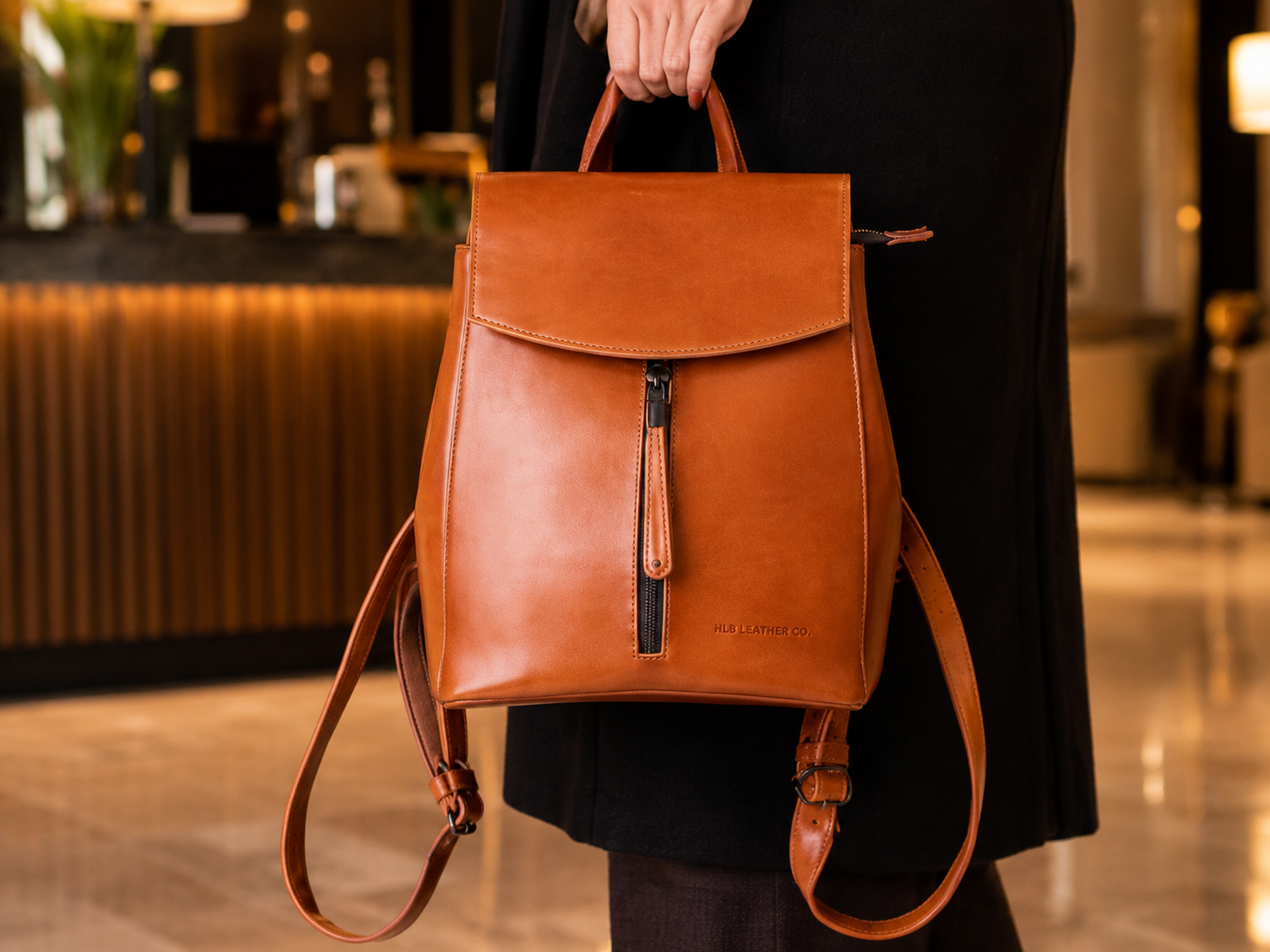 Women Leather Knapsack, Stylish Leather Backpack, Shoulder Bag