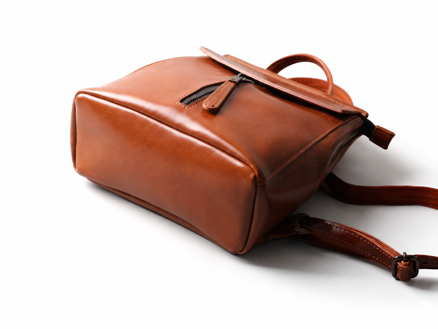 Women Leather Knapsack, Stylish Leather Backpack, Shoulder Bag