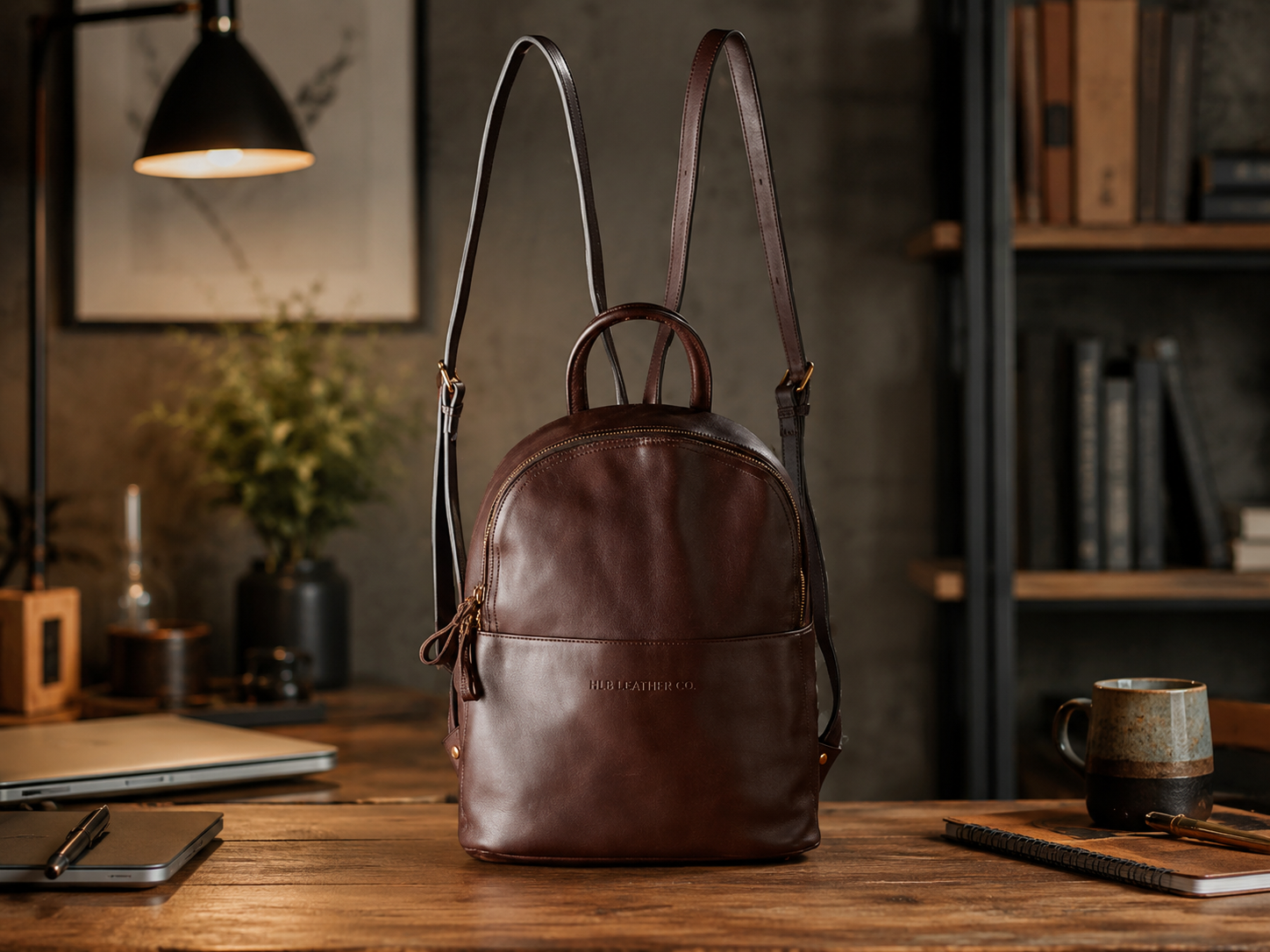 Women Vintage Genuine Leather Backpack, Designer Leather Backpack Purse, Women's Leather Backpack for School