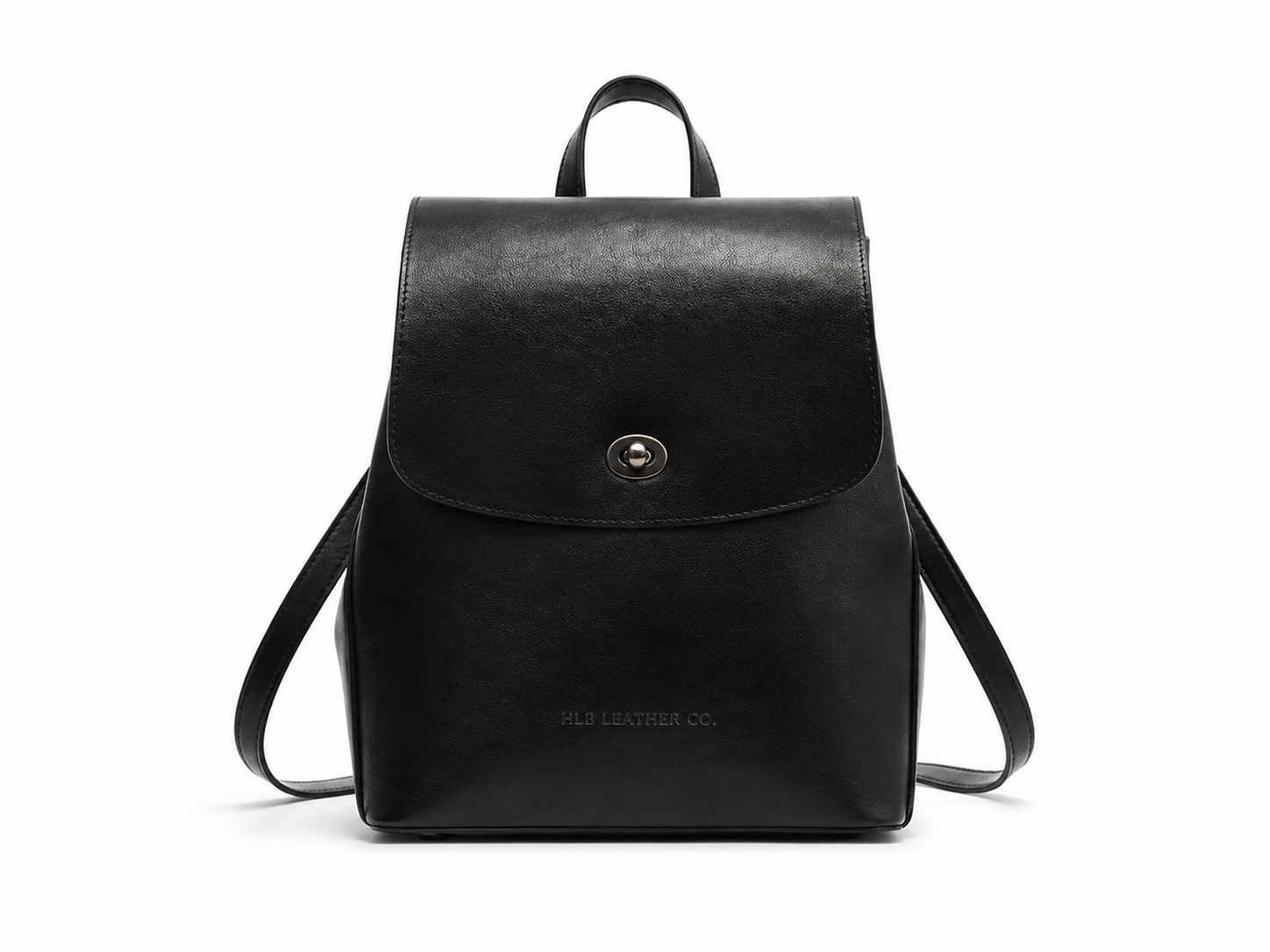 Women's Top Grain Leather Backpack, Simple Style City Backpack, Natural Cowhide Leather Rucksack