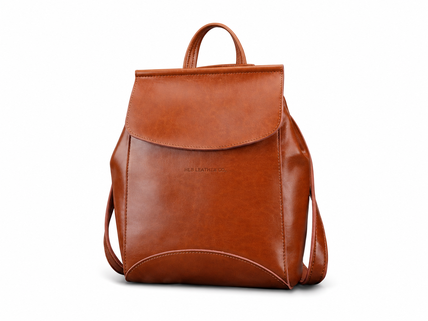 Vintage Leather College Backpack, Shoulder Bag, Fashion Handbags For Women 9212