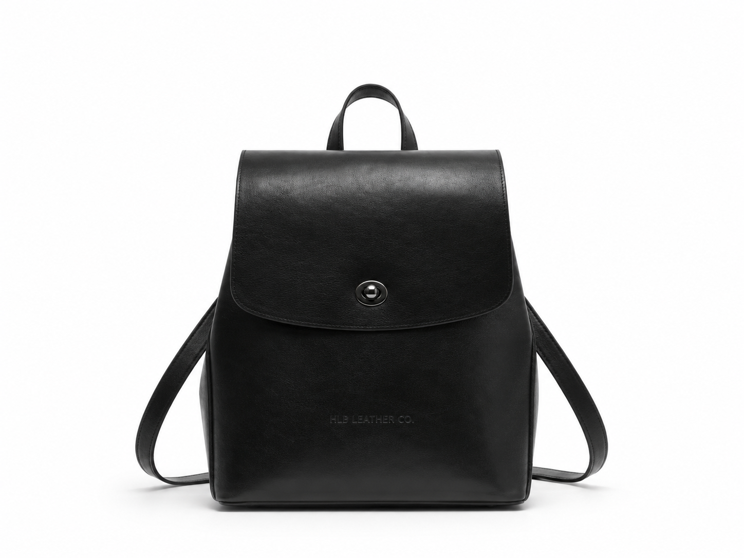 Women's Top Grain Leather Backpack Simple Style City Backpack Natural Cowhide Leather Rucksack