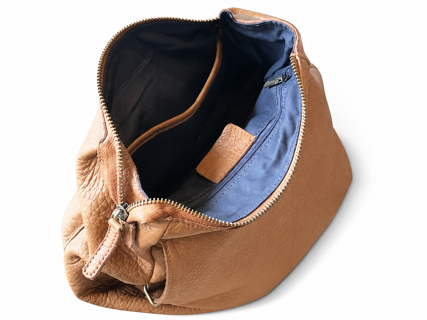 Genuine Leather Backpack Purse for Women, Full Grain Leather Handmade Bag for School